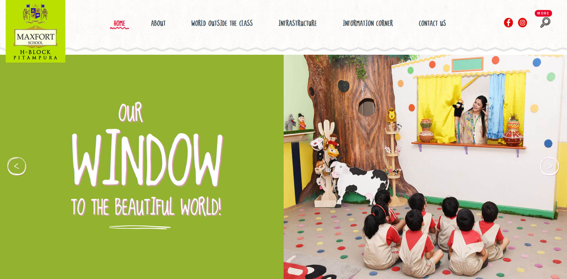 Best schools website design delhi