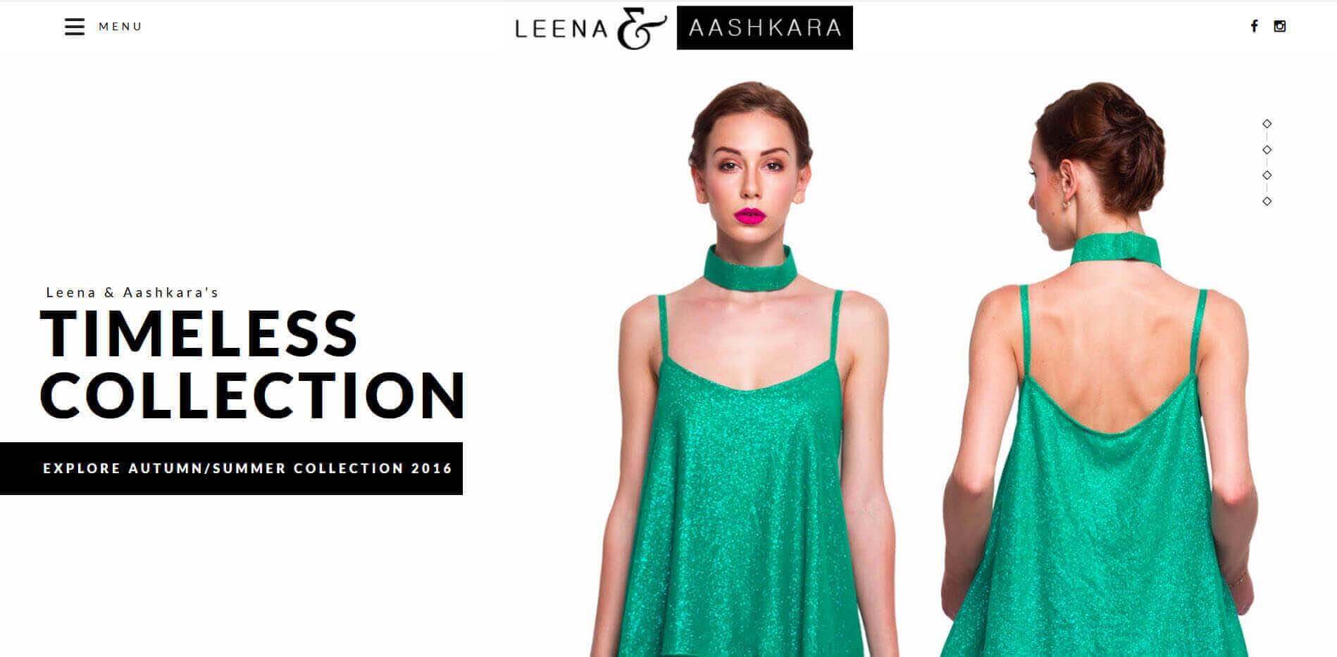 fashion designer website design delhi, personal portfolio website design