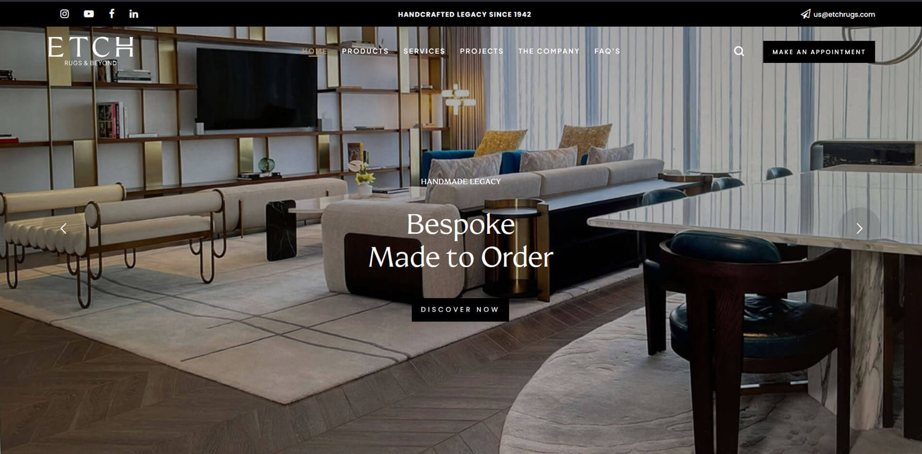 luxurious website design and development delhi