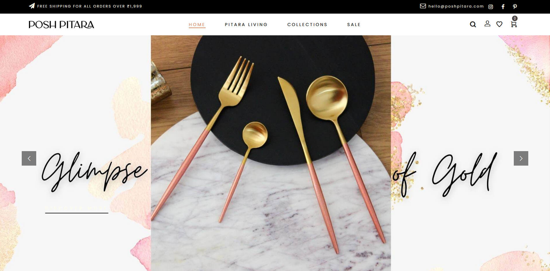 luxurious website design and development delhi